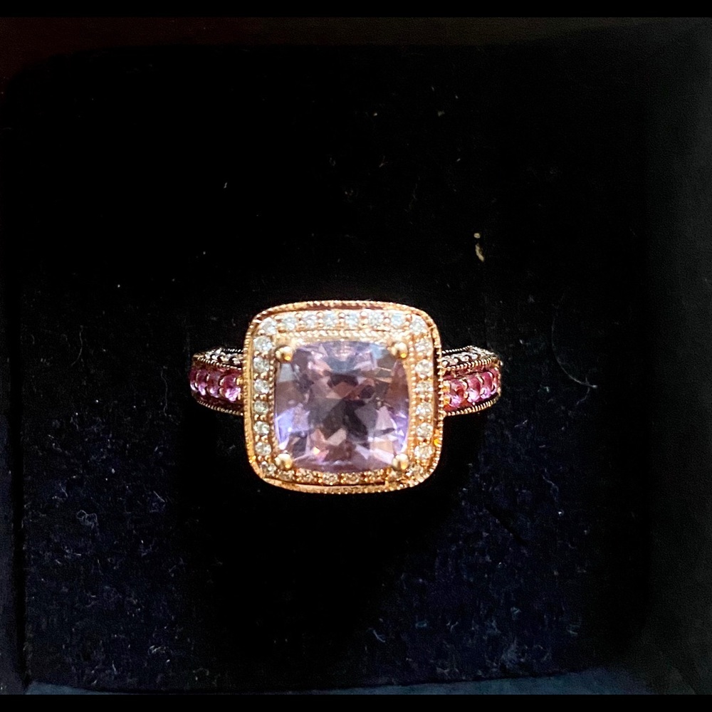Rare 14k “Strawberry” gold LeVian Ring